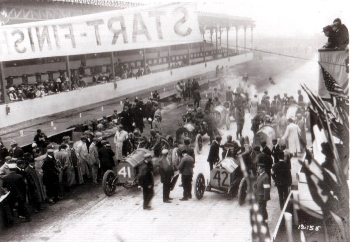 Grandstand Pits #1 1908