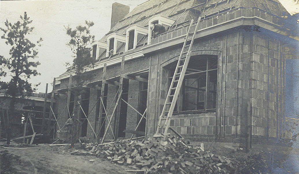 Petit Trianon Under Construction Close-up