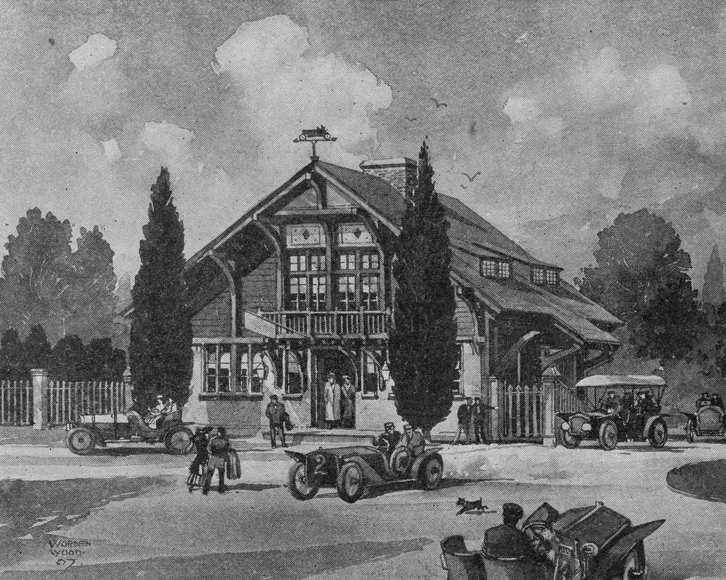 Tollgate Inn John Russell Pope  Inn