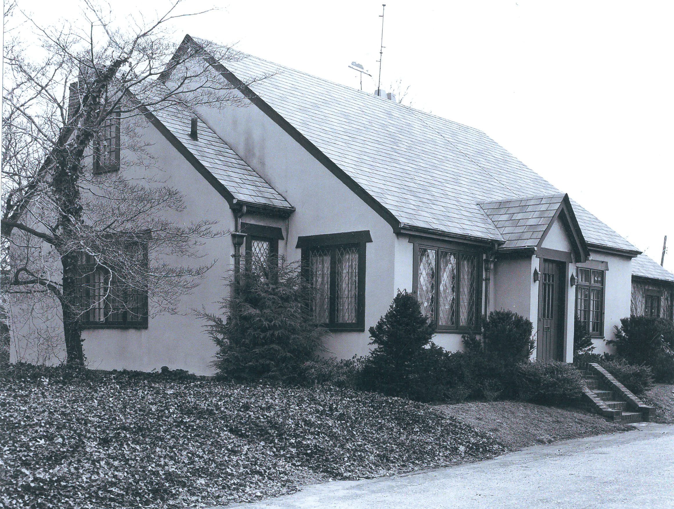 LIMP Winter Scenes Motor Parkway General Manager's House Garden City 1960s