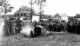 Felice Nazzarro's #8 Fiat at the Hairpin Turn in the 1906 Vanderbilt Cup Race