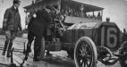 Referee Vanderbilt and Chairman Thompson Inspect Locomobile