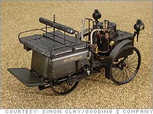 Automotive History : 1894- 1895, The first race car