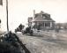 #14 BLM passing the Massapequa Lodge during the 1909 Vanderbilt Cup Race