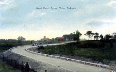 Deadman's Curve Postcard