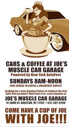Joe’s Muscle Car Garage “Cars and Coffee”
