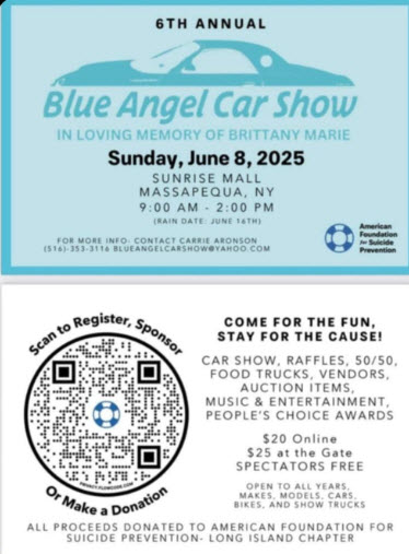 The 6th Annual Blue Angel Car Show, Massapequa, NY