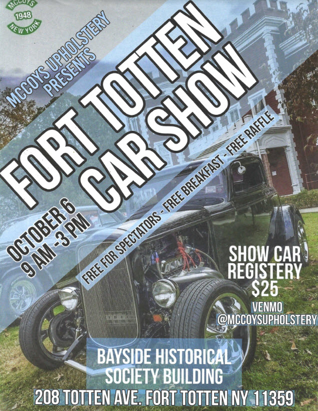 Fort Totten Car Show, Fort Totten, NY