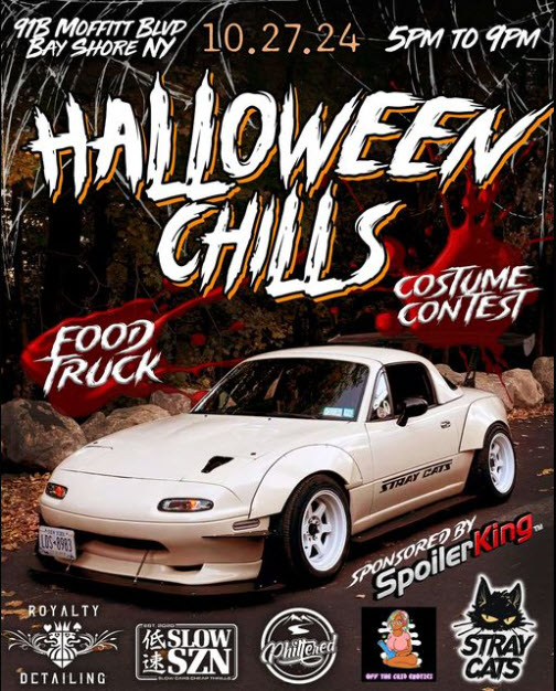Halloween Chills Car Meet, Bay Shore, NY