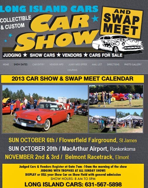 LI Cars’ Car Show & Swap Meet, Elmont, NY