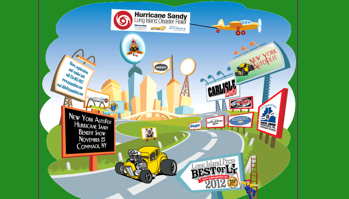 Hurricane Sandy Benefit Car Show, Commack, NY