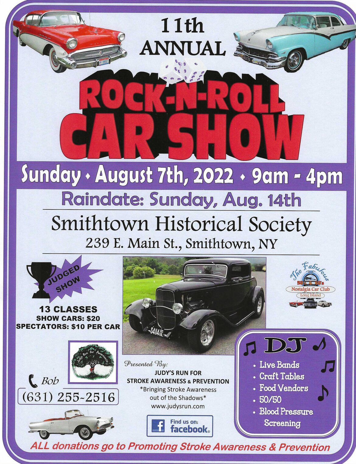 Eleventh  Annual Rock-N-Roll Car Show, Smithtown, NY