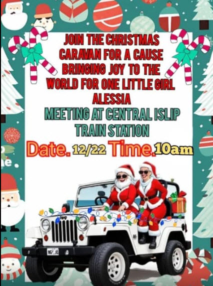 The Christmas Caravan for Alessia, Central Islip, NY