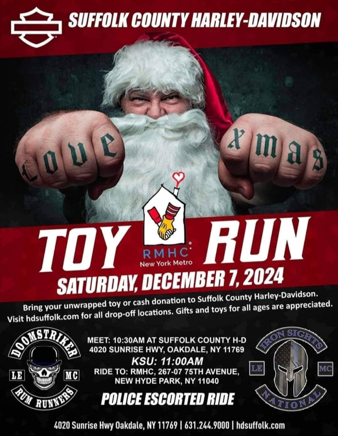 Suffolk County Harley-Davidson Toy Meet, Oakdale, NY