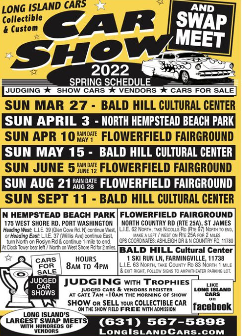 Long Island Cars Collectible and Customs Car Show, St. James, NY