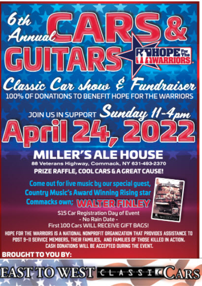 6th Annual Cars andGuitars Classic Car Show, Commack, NY