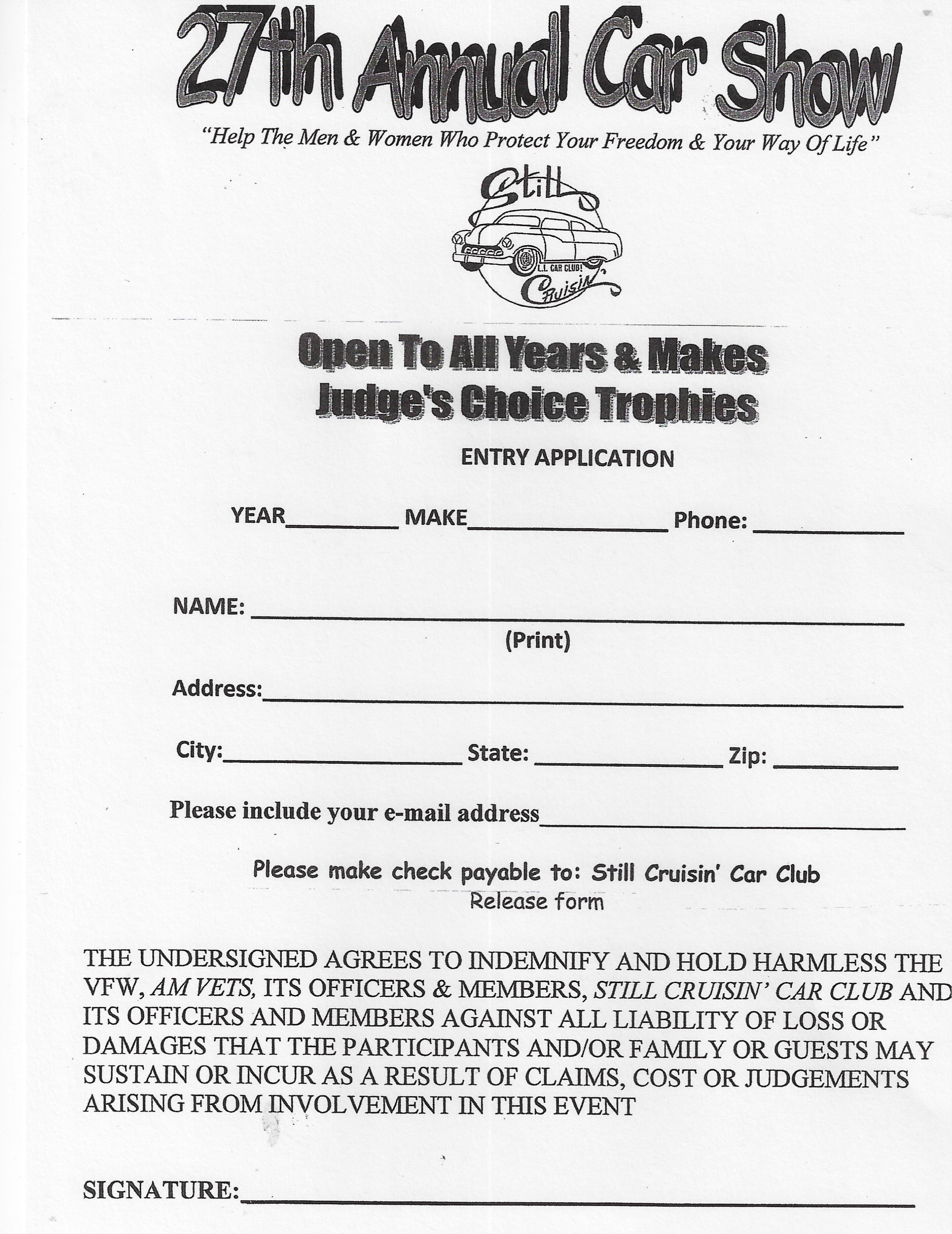 Still Cruisin Car Club 27th Annual Car Show, Ronkonkoma, NY