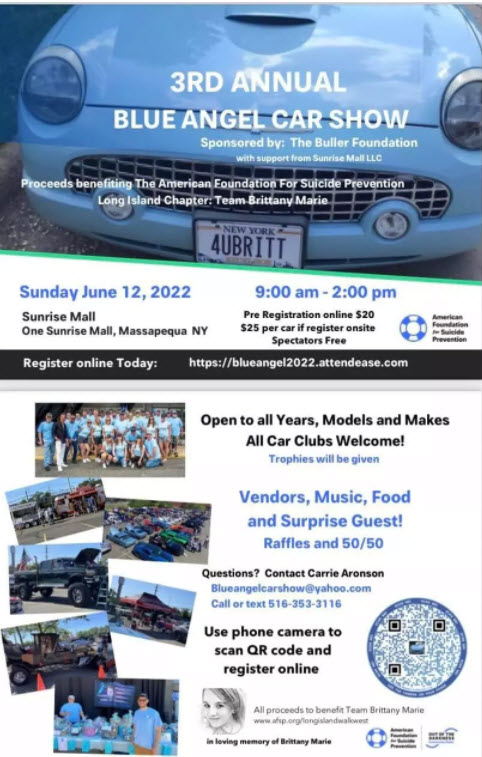 Third Annual Blue Angel Car Show, Massapequa, NY