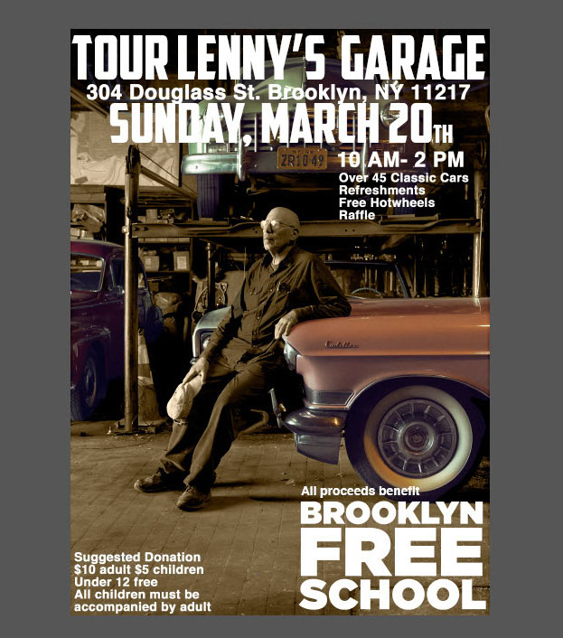 Tour Lenny’s Garage, Brooklyn, NY