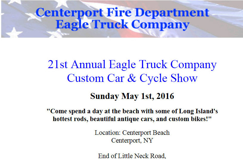 21st Annual Eagle Truck Co. Custom Car & Cycle Show, Centerport, NY