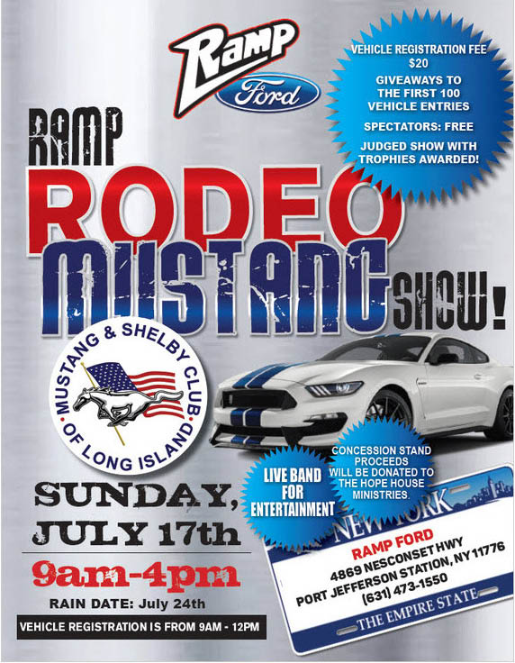 Ramp Rodeo Mustang Show, Port Jefferson, NY