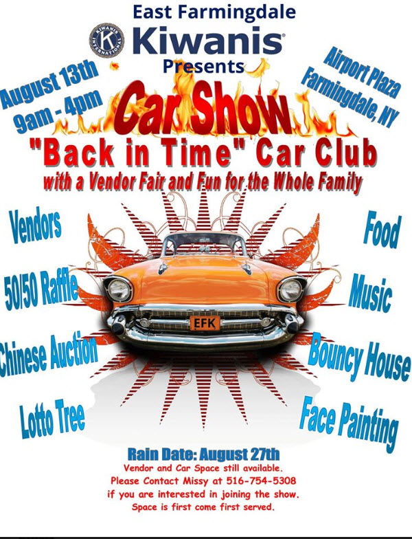 East Farmingdale Kiwanis Club Car Show, Farmingdale NY