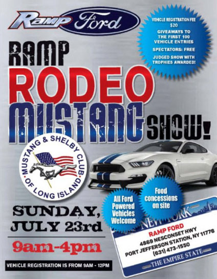 Ramp Rodeo Mustang Show, Port Jefferson Station, NY