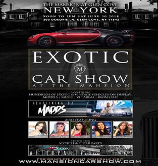1st Annual Exotic Car Show at the Mansion, Glen Cove, NY
