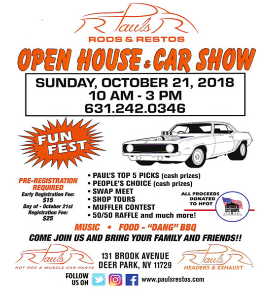 Paul’s Open House & Car Show, Deer Park, NY