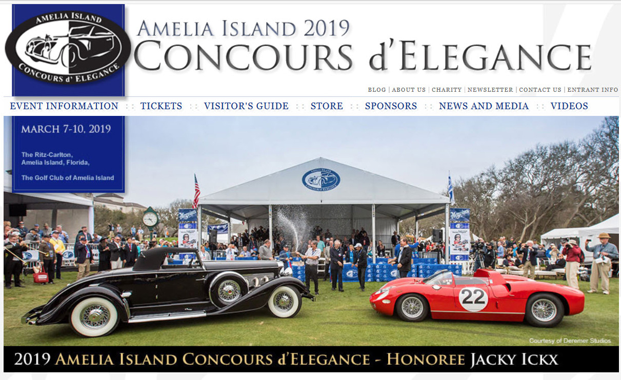 Amelia Island 2019 Concours d’Elegance