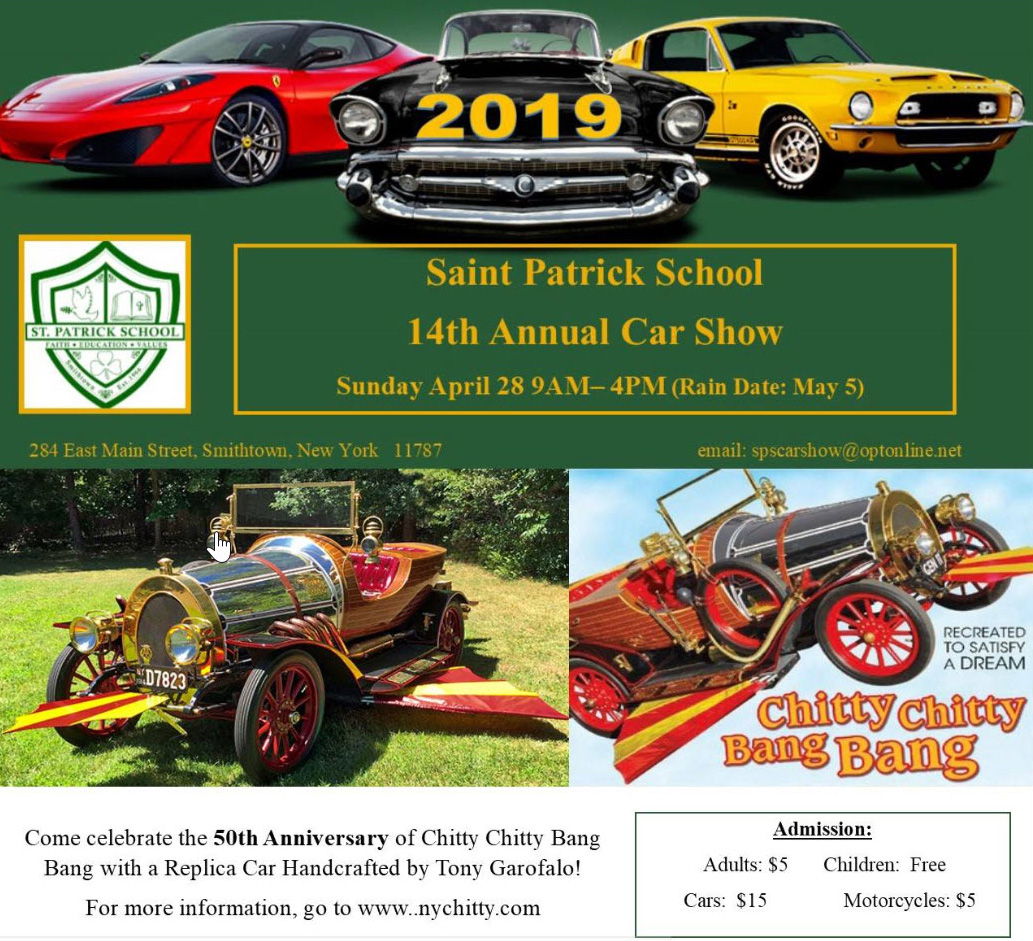 St. Patrick School 14th Annual Car Show, Smithtown, NY