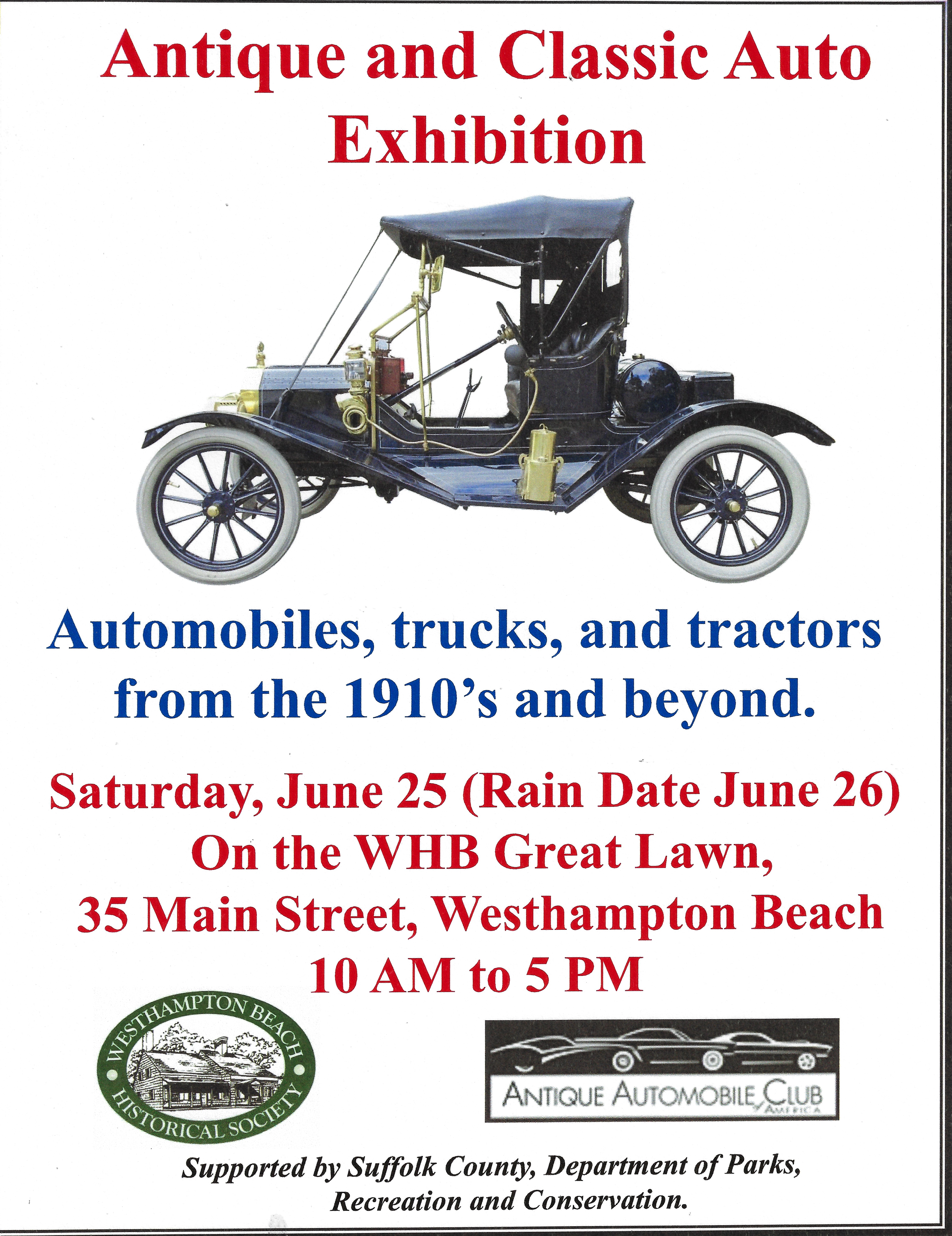 Antique and Classic Auto Exhibition, Westhampton Beach, NY