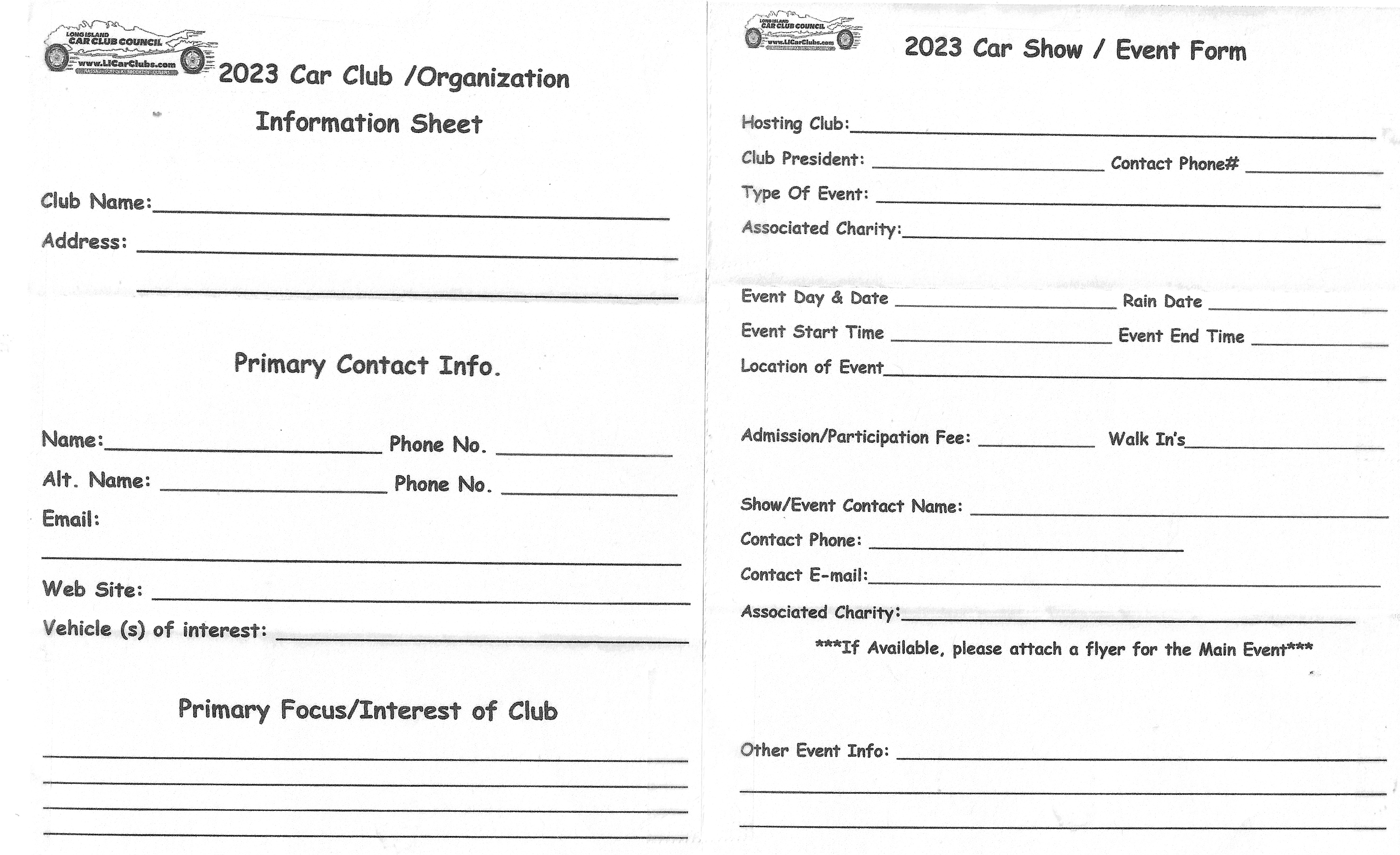 2023 Long Island Presidents Car Club Council Meeting, Garden City, NY