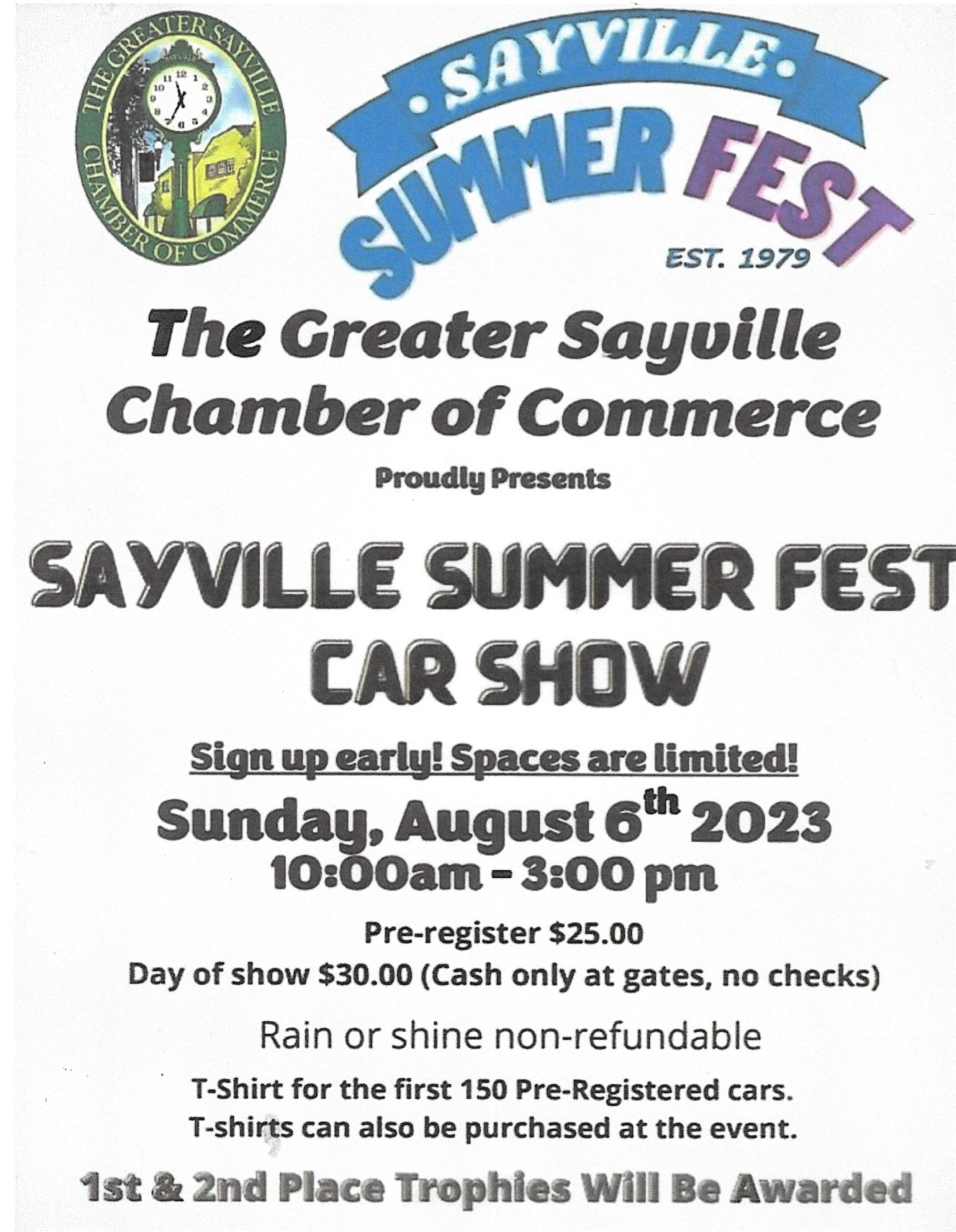 Sayville Summer Fest Car Show, Sayville, NY