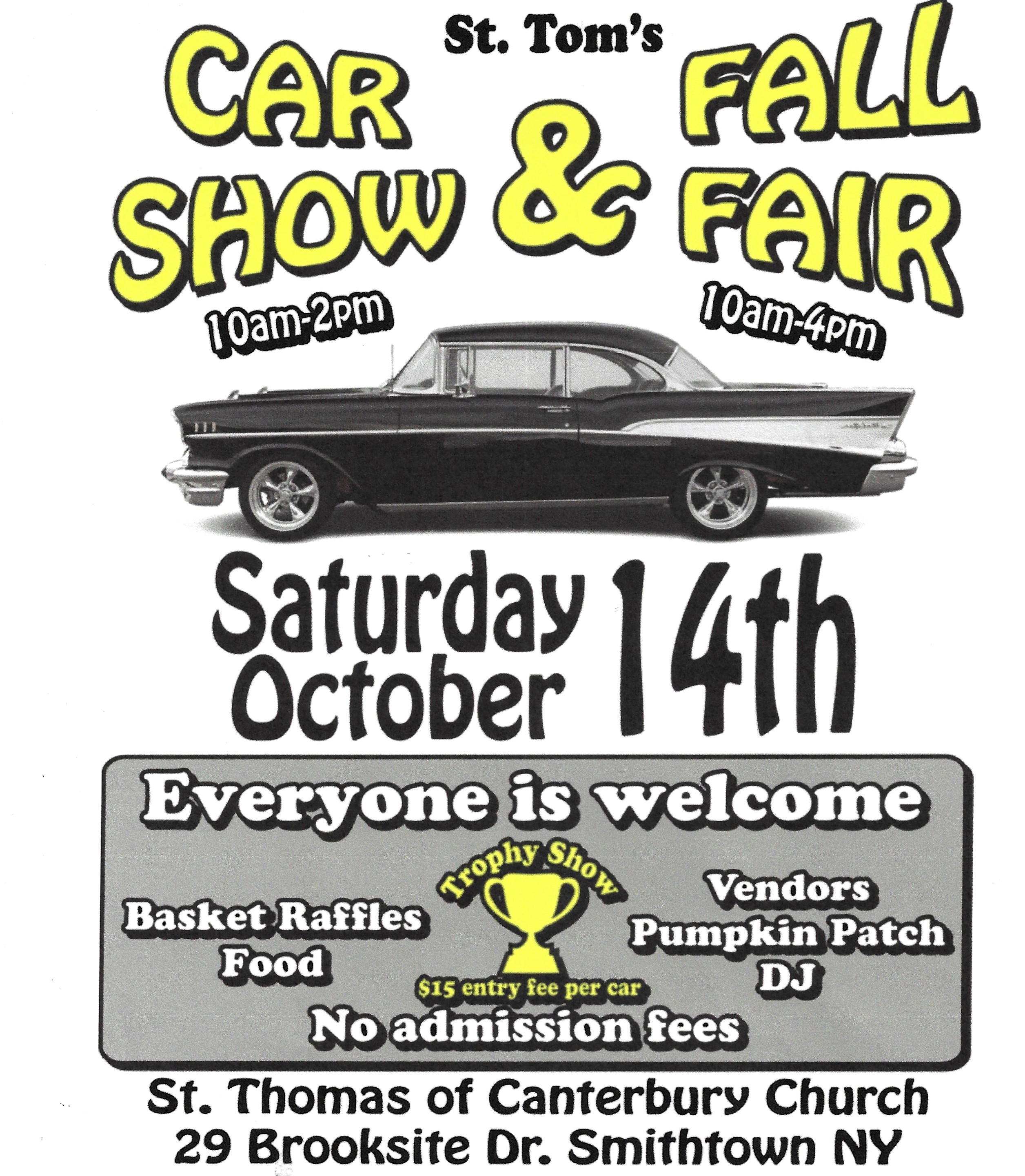 St. Tom’s Car Show & Fall Fair, Smithtown, NY