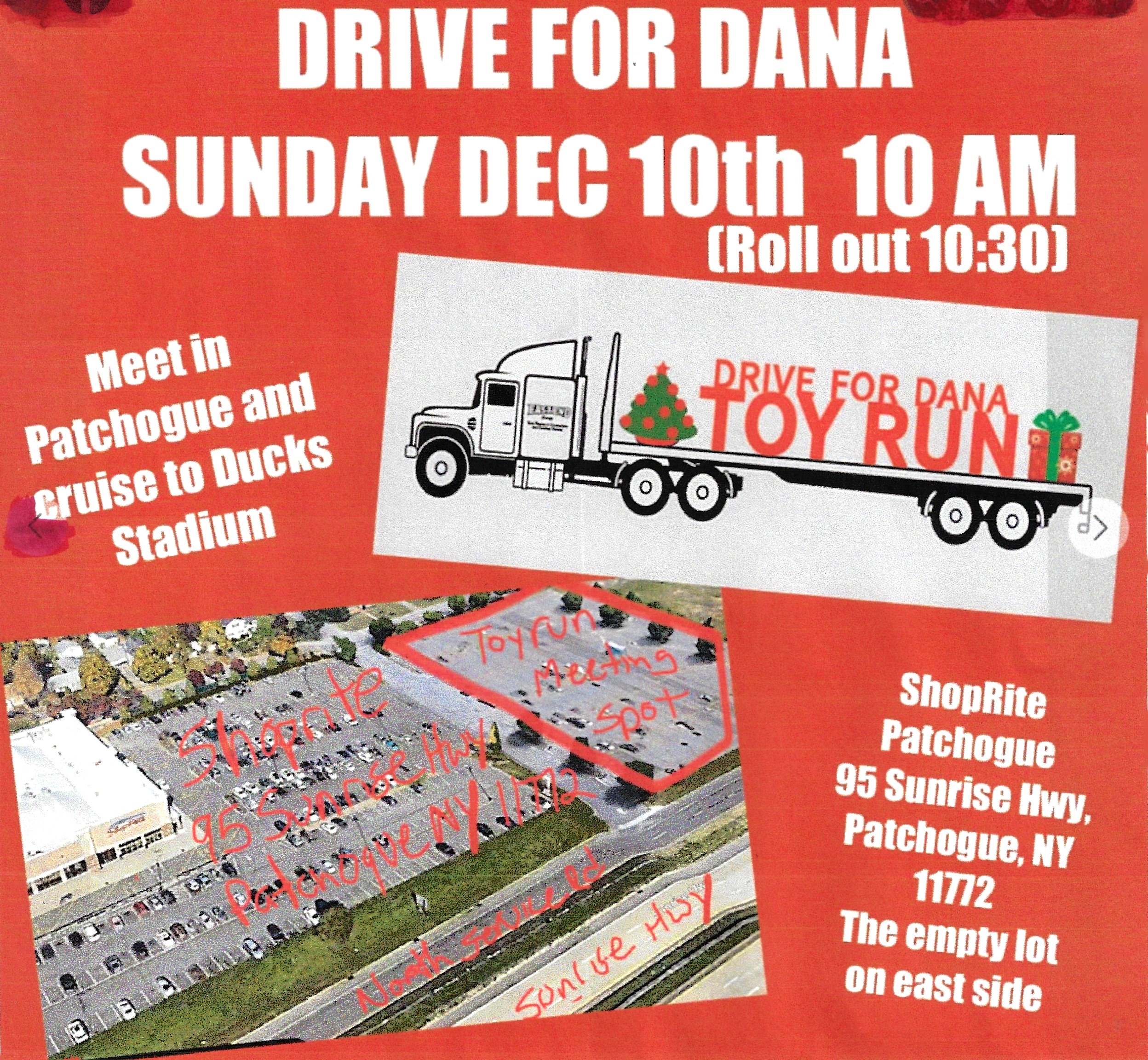 Drive For Dana Toy Run, Patchogue, NY