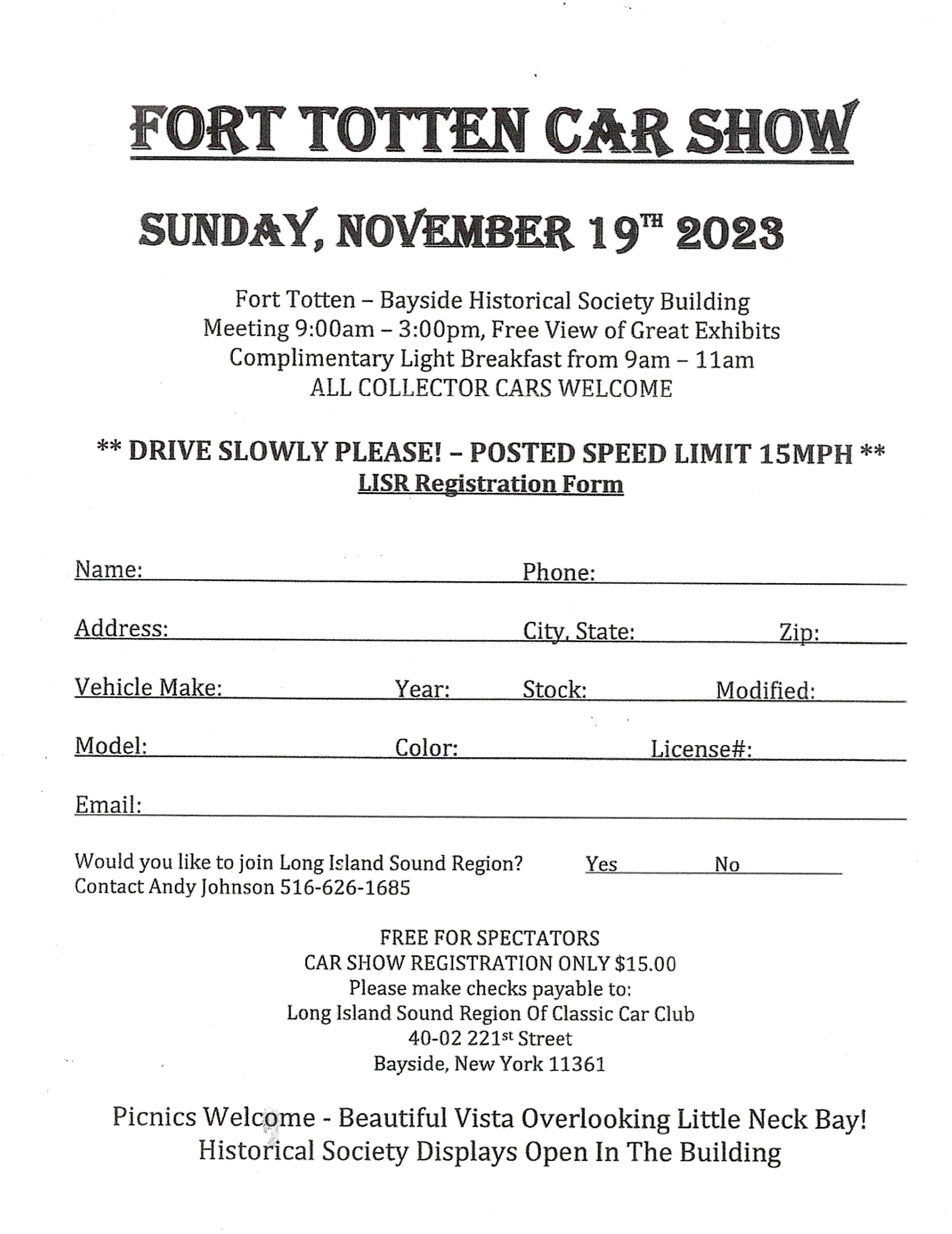 Fort Totten Car Show, Bayside, NY