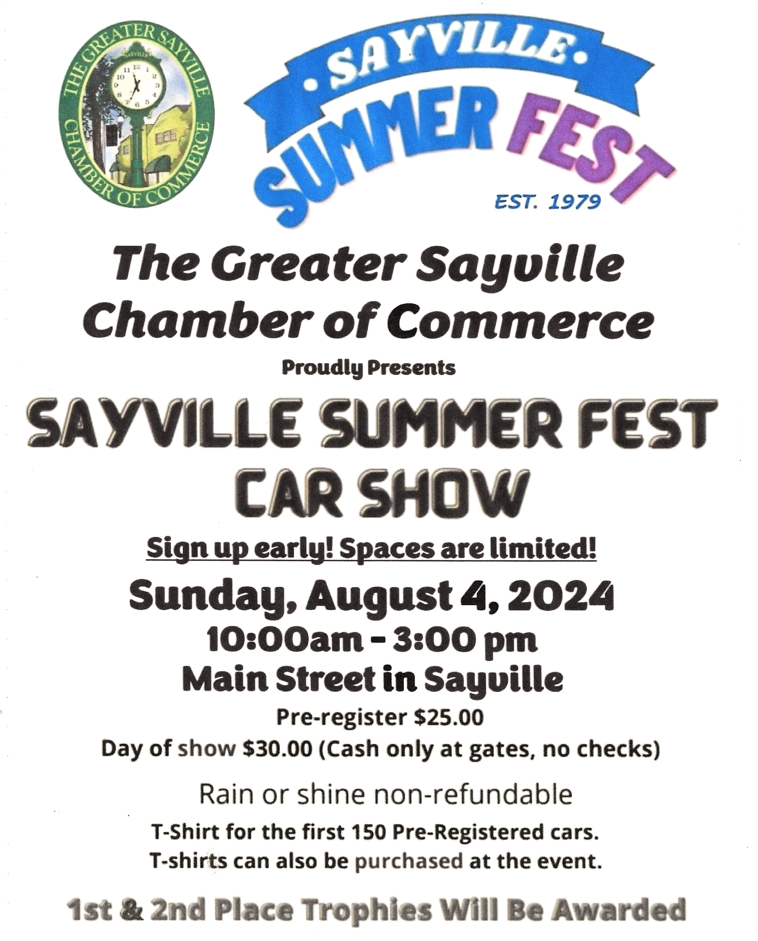  The Sayville Summer Fest Car Show, Sayville, NY