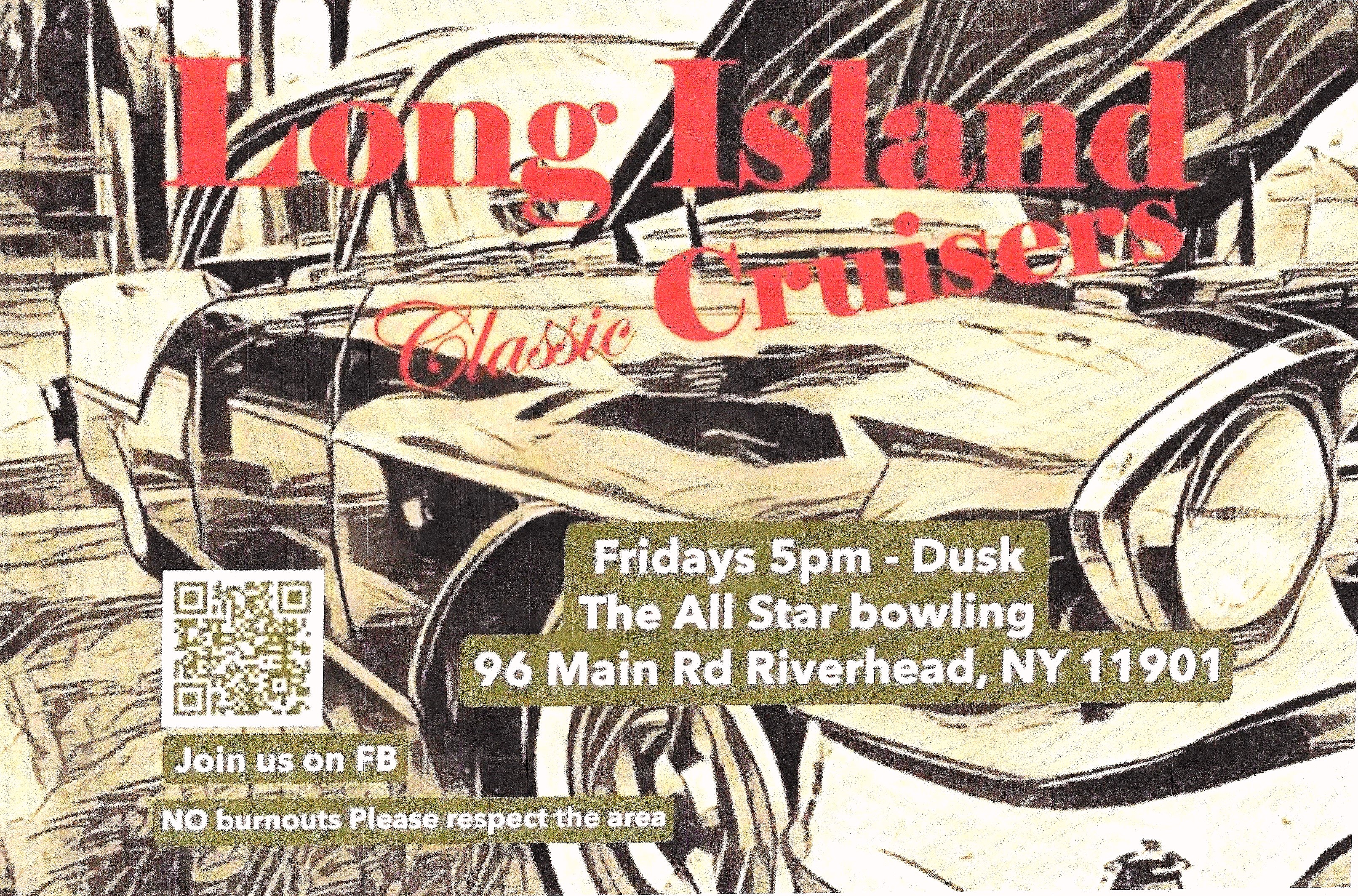 The Long Island Classic Cruisers Fright Nights Car Meet, Riverhead, NY