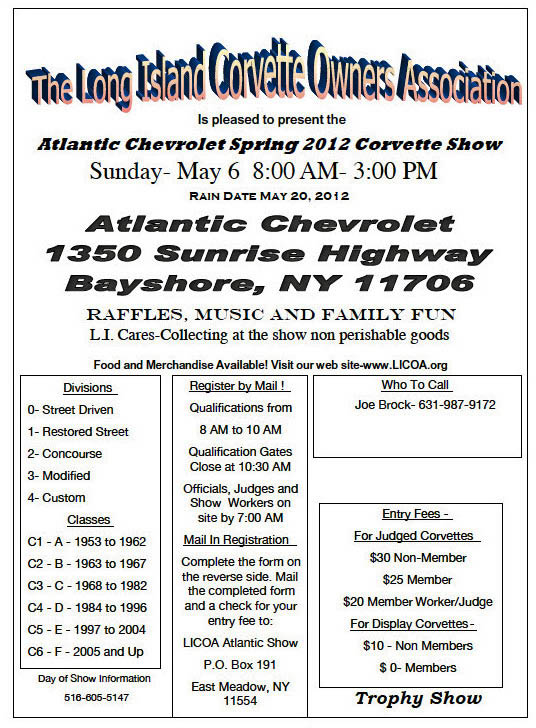 Atlantic Chevrolet Corvette Show- Bayshore