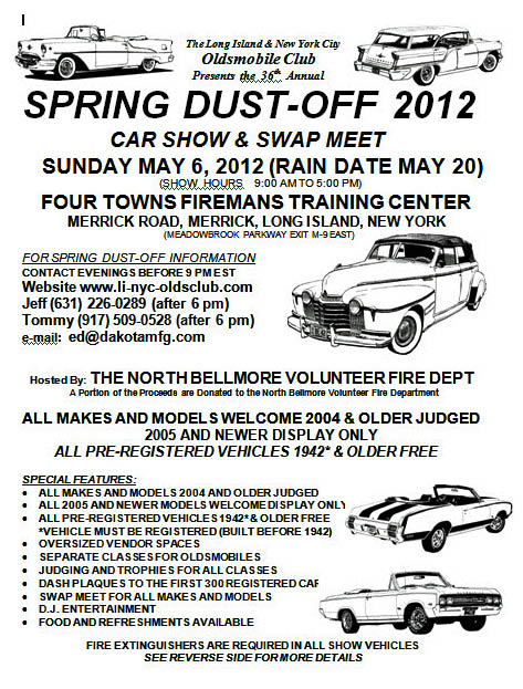 Spring Dust-Off 2012 Swap Meet & Car Show- Merrick, NY