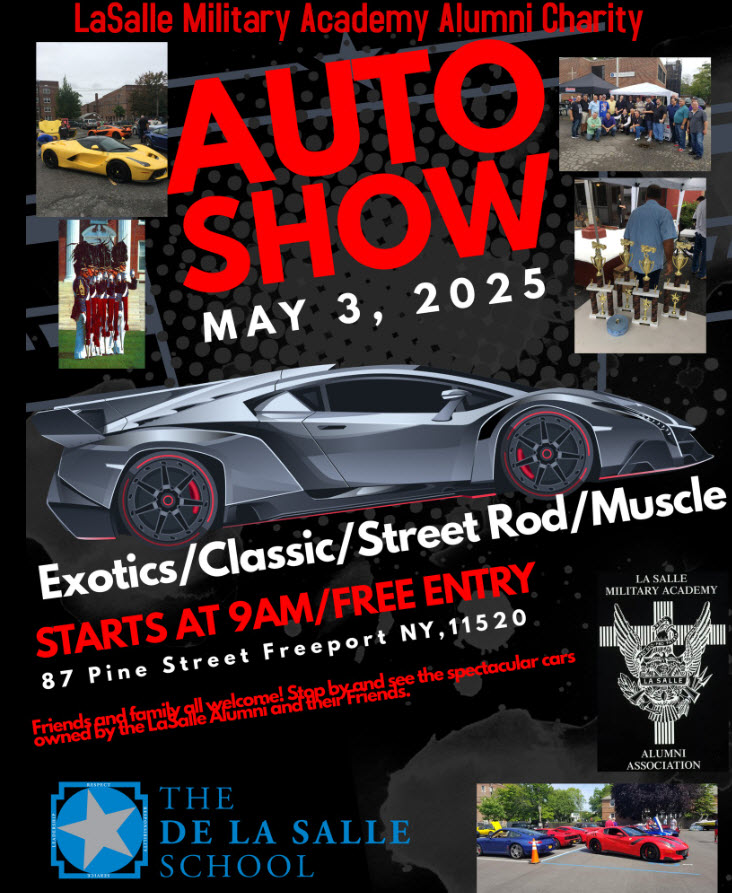 La Salle Military Academy Alumni Charity Auto Show, Freeport, NY