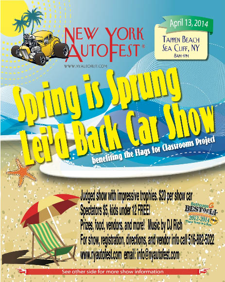 NY AutoFest Spring is Sprung Car Show, Sea Cliff