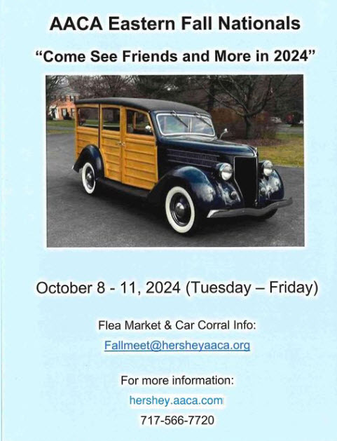 Hershey Fall AACA Swap Meet & Car Show, Hershey, Pa.