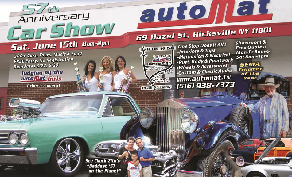AutoMat Customizing & Restoration’s 57th Anniversary Car Show, Hicksville, NY