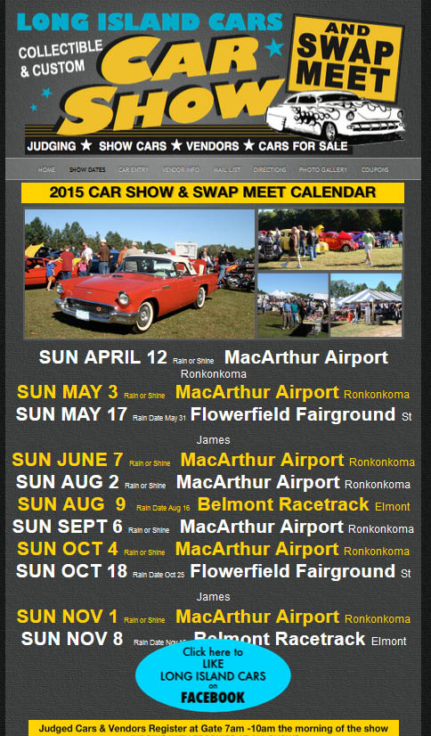 Long Island Cars Collectible & Custom Car Show & Swap Meet,Ronkonkoma, NY