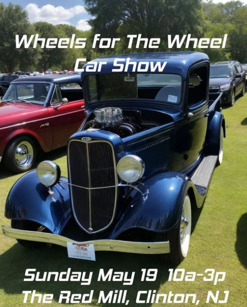 Wheels for the Wheel Car Show, Clinton, NJ