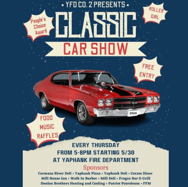 Yaphank FD Co. 2 Classic Car Show, Yaphank, NY