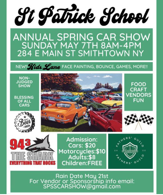 St. Patrick’s School Car Show, Smithtown, NY