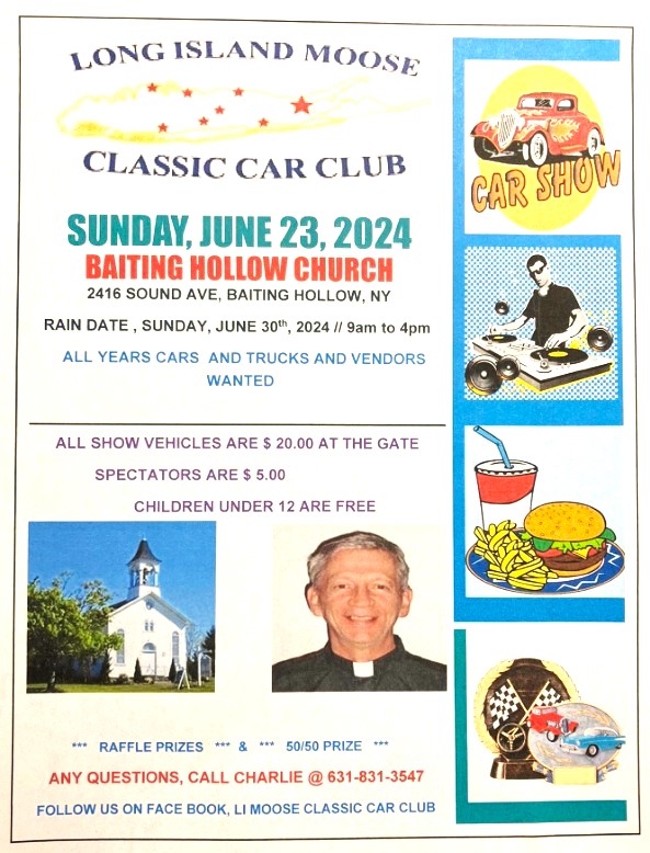 LI Moose Classic Car Club Car Show, Baiting Hollow, NY